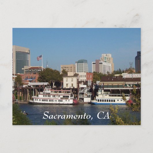 Sacramento, CA-Briefkaart Briefkaart (Voorkant)