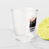 Sacramento CA City Skyline Shot Glas (Links)