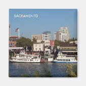 Sacramento, CA Fridge Magnet (Voorkant)