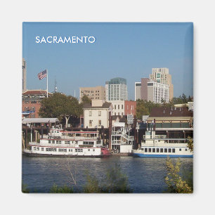Sacramento, CA Fridge Magnet