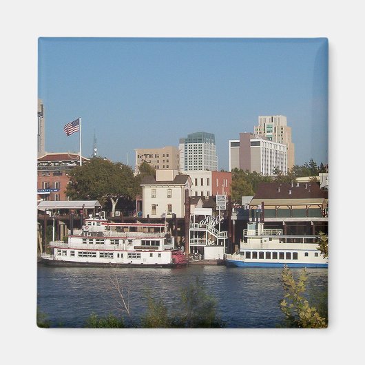 Sacramento, CA Magneet (Voorkant)