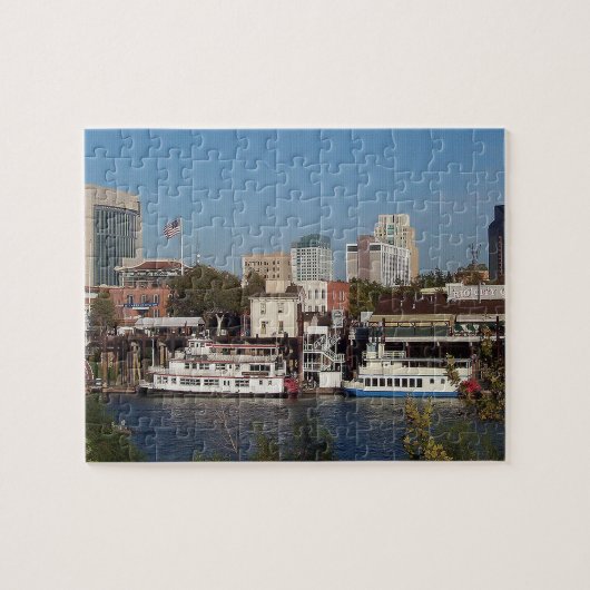 Sacramento, CA Rivierfront Puzzel (Horizontaal)