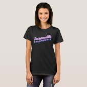 Sacramento CA T-shirt (Voorkant volledig)