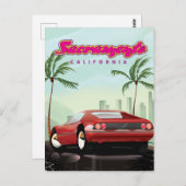 Sacramento California Briefkaart (Voorkant / Achterkant)