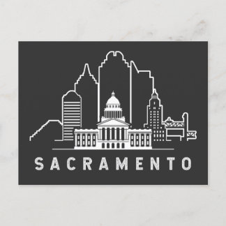 Sacramento California Briefkaart