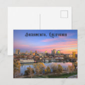 Sacramento California Briefkaart Souvenir (Voorkant / Achterkant)