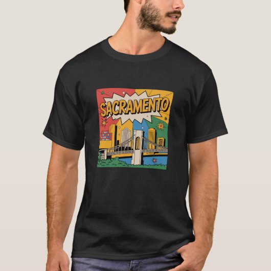 Sacramento California Gift T-shirt (Voorkant)