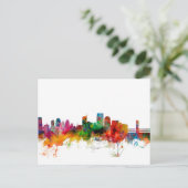 Sacramento California Skyline Briefkaart (Staand voorkant)