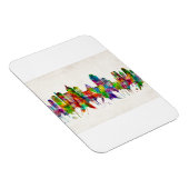 Sacramento California Skyline Magneet (Rechterzijde)