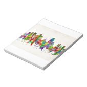 Sacramento California Skyline Notitieblok (Linkerzijde)