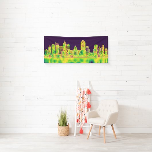 Sacramento California Skyline Spandoek (Insitu)