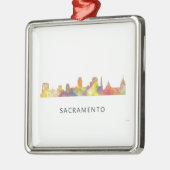 SACRAMENTO, CALIFORNIA SKYLINE WB1 - METALEN ORNAMENT (Links)