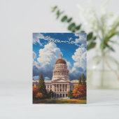 Sacramento California State Capitol Briefkaart (Staand voorkant)