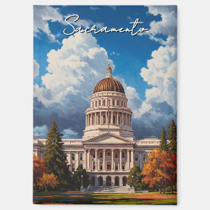 Sacramento California State Capitol Magneet