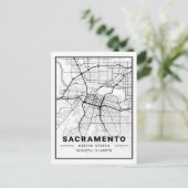 Sacramento California, Verenigde Staten: reisstadk Briefkaart (Staand voorkant)