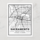 Sacramento California, Verenigde Staten: reisstadk Briefkaart (Voorkant)