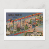 Sacramento, CaliforniaLarge Letter Scenes Briefkaart (Voorkant)