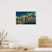 Sacramento, CaliforniaLarge Letter Scenes Poster (Keuken)