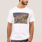 Sacramento, CaliforniaLarge Letter Scenes T-shirt (Voorkant)