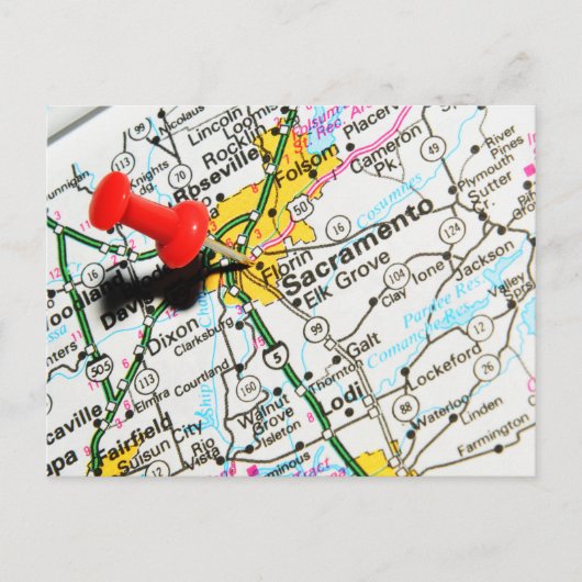 Sacramento, Californië Briefkaart (Voorkant)