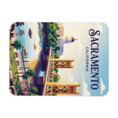 Sacramento Californië Magneet (Horizontaal)