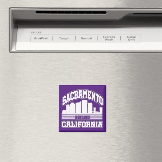 Sacramento, Californië Magneet (Insitu (Vaatwasser))