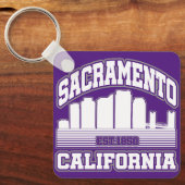 Sacramento, Californië Sleutelhanger (Voorkant)