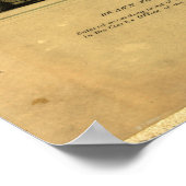 Sacramento, Californië tijdens de overstromingen v Poster (Hoek)