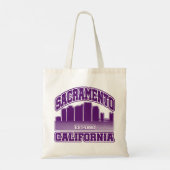 Sacramento, Californië Tote Bag (Achterkant)