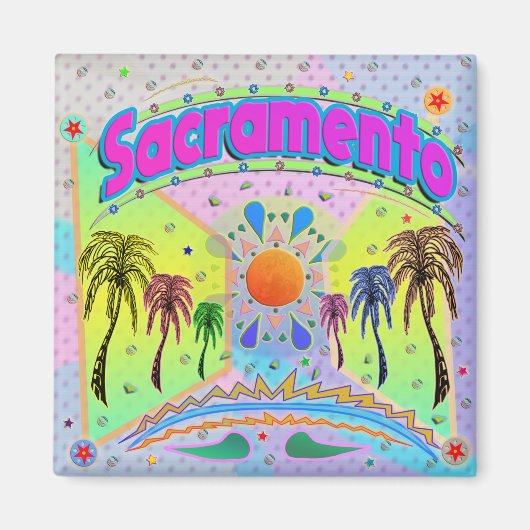 Sacramento Calm Desire Magnet (Voorkant)