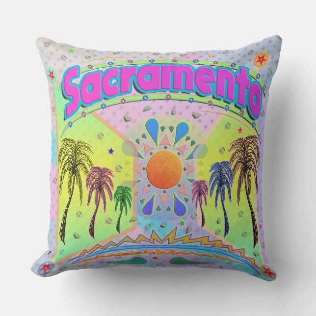 Sacramento Calm Desire Pillow Buitenkussen (Voorkant)