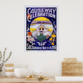 Sacramento Causeway Celebration Poster (Keuken)