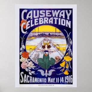 Sacramento Causeway Celebration Poster