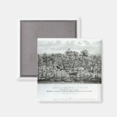 Sacramento City, California Magneet (Voorkant / Achterkant)