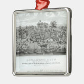 Sacramento City, California Metalen Ornament (Links)