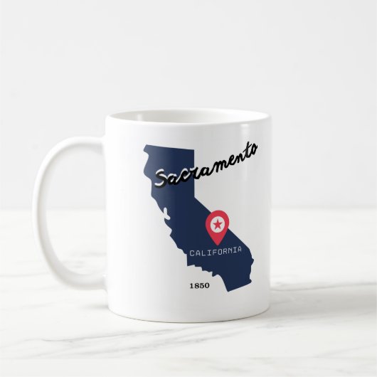 Sacramento coffee mug  koffiemok (Links)
