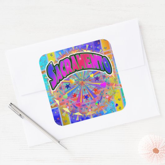 Sacramento Cosmic Unity Sticker (Envelop)