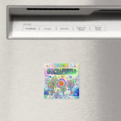 Sacramento Deep Dream Magnet (Insitu (Vaatwasser))