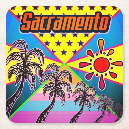 Sacramento Freedom Onderzetter (Voorkant)
