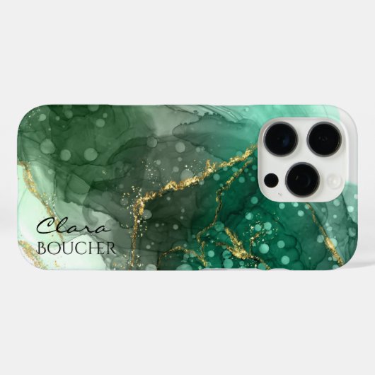 Sacramento Groene Alcoholinkt Case-Mate iPhone Case (Achterkant (horizontaal))