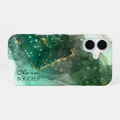 Sacramento Groene Alcoholinkt  iPhone 16 Hoesje (Achterkant horizontaal)