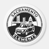 Sacramento Honda Element Gemeenschap Magneet (Voorkant)