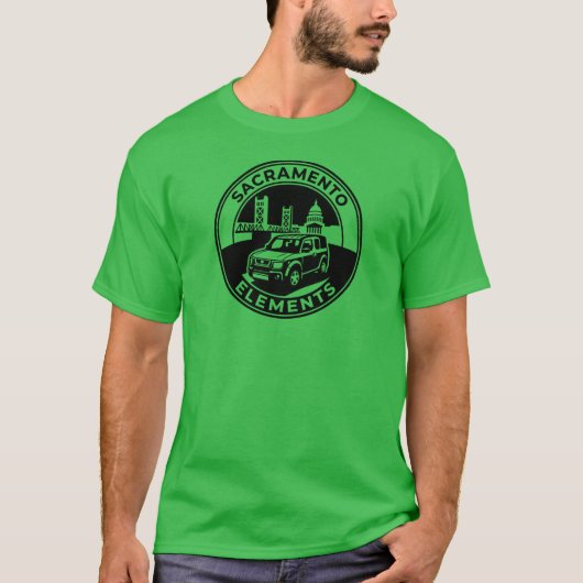 Sacramento Honda Element Gemeenschap T-shirt (Voorkant)