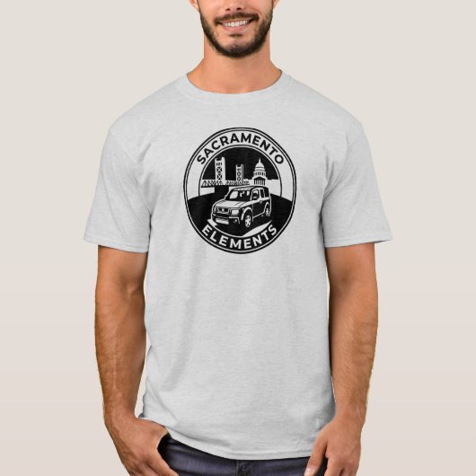 Sacramento Honda Element Gemeenschap T-shirt (Voorkant)