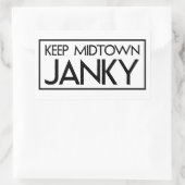 Sacramento "Houd Midtown Janky" Sticker (Tas)
