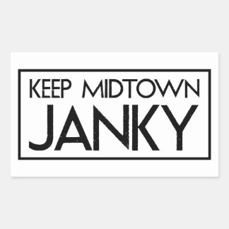 Sacramento "Houd Midtown Janky" Sticker