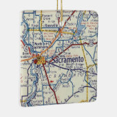 Sacramento kaart keramisch ornament (Rechts)
