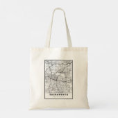 Sacramento Kaart Tote Bag (Achterkant)