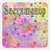 Sacramento Lucky Golden Sticker (Voorkant)