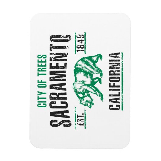 Sacramento Magneet (Verticaal)